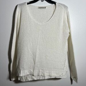 Cotton Emporium Ivory Textured Top
